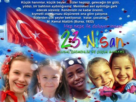 YALOVA dan 23 Nisan kutlama mesajlar