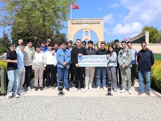 Ogrencilerden Canakkale ye anlamli gezi