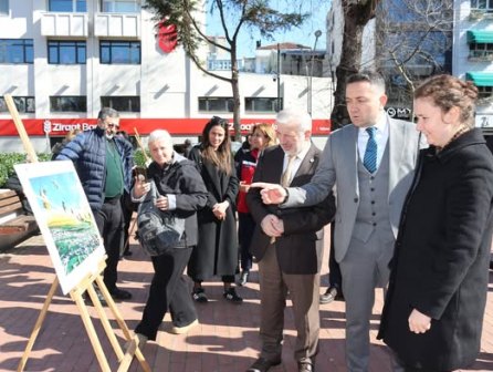 Yarismada dereceye giren fotograflar sergilendi