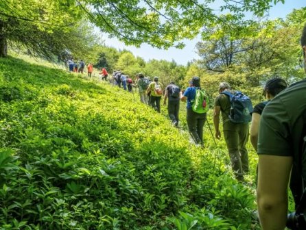 Doganin Kalbinde 9,5 Kilometrelik Rota