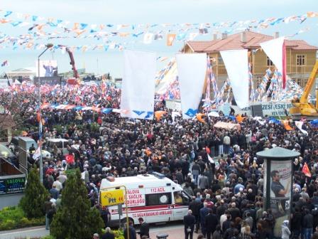 Babakan ERDOAN n Yalova Mitingi