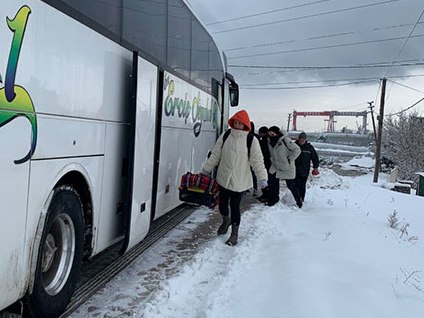 Yolcular, Altýnova da misafir edildi