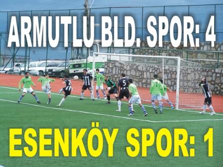 Armutlu Bld.Spor:4 Esenky Spor:1