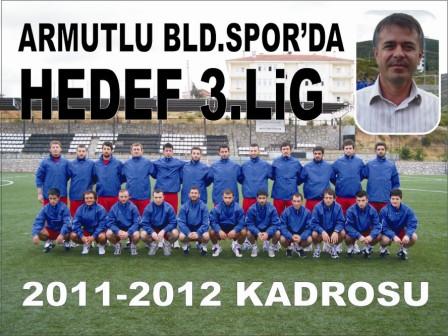 Armutlu Belediyespor 2011-2012 sezonuna hazr