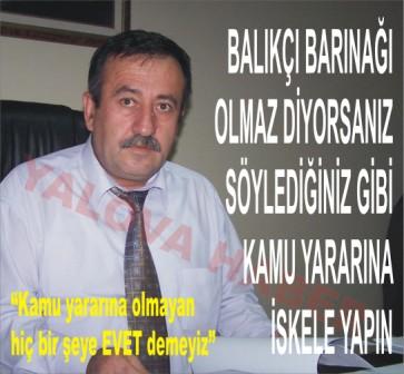 Say�n Ba�kan: d�n siz istemi�tiniz.