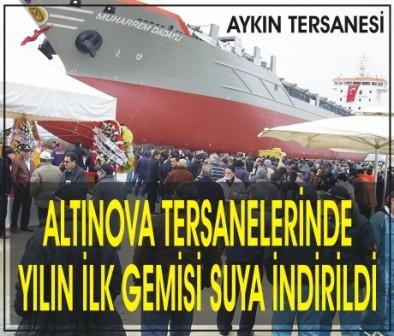 2010 un ilk gemisi suya indirildi