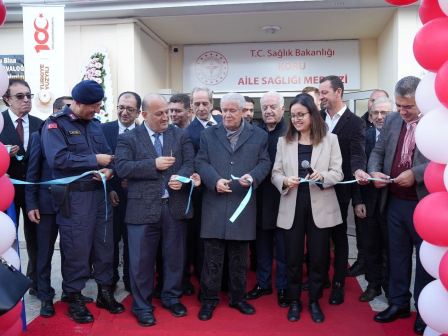 Koru Aile Saglik Merkezi torenle acildi