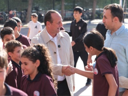 Yalova Ciftlikkoy  de egitim ve spora destek