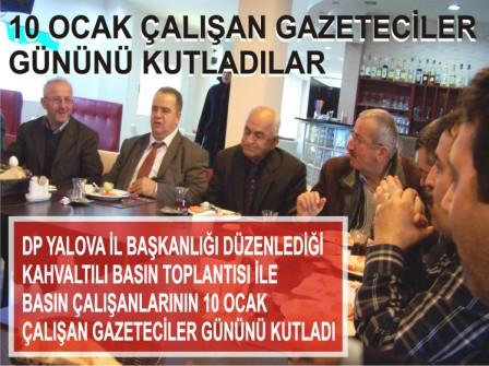 DP Yalova da Basn Toplants Dzenledi