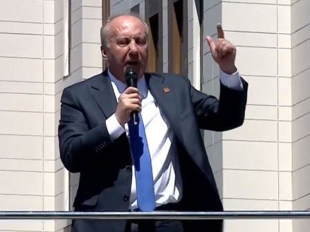 INCE, CHP nin Rize Mitinginde konustu