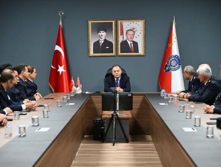Yeni Emniyet Muduru goreve basladi