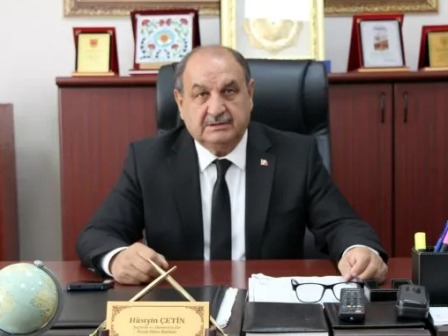 Huseyin CETIN yeniden baskan