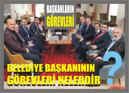 Belediye Bakannn Grevleri Nelerdir