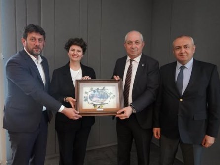 YTSO yonetiminin AKSA ziyareti